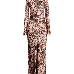 ViCOLO White Maxi Dress Viscose