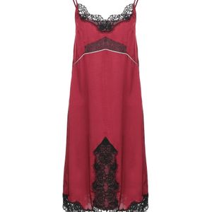 Pinko Rot Midi-Kleid