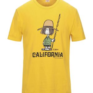 Camiseta Tsptr de hombre de color Amarillo