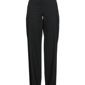 Marella Black Pants Polyester, Virgin Wool, Elastane