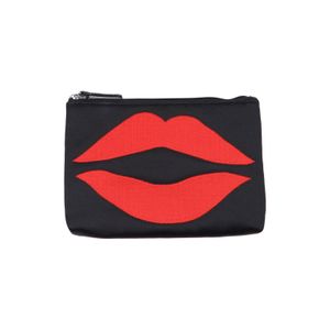 Lulu Guinness Black Pouches