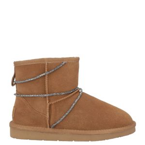 CafeNoir Brown Ankle Boots