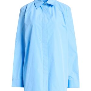 Ferragamo Blue Shirt Cotton