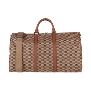 Moreau Paris Brown Duffel Bags