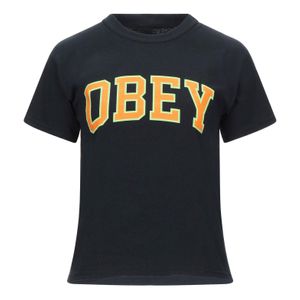 T-shirt di Obey in Nero