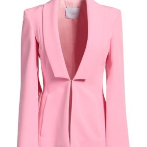 Gaelle Paris Pink Blazer Polyester, Elastane