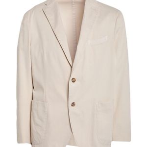 Boglioli Natural Blazer Cotton, Elastane for men
