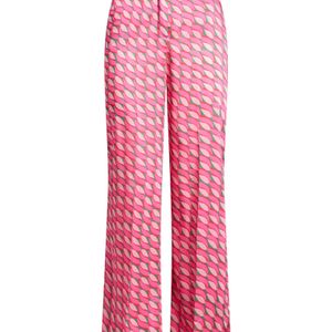Liu Jo Pink Fuchsia Pants Polyester