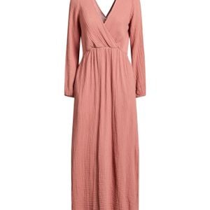Xirena Pink Maxi Dress Cotton