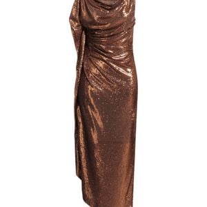 Clips Brown Maxi Dress