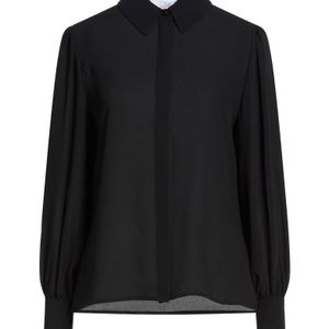 Soallure Black Shirt Polyester