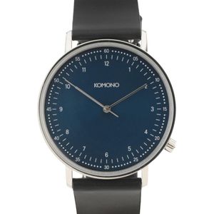 Komono Blau Armbanduhr
