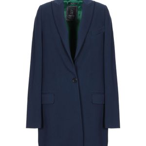 Manteau long Hanita en coloris Bleu