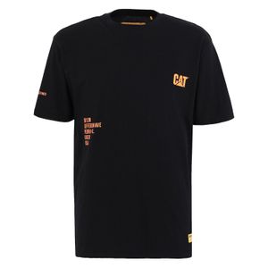 T-shirt di Caterpillar in Nero da Uomo