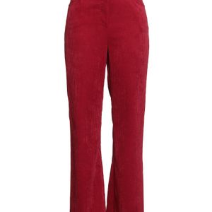 B.yu Red Brick Pants Polyester, Polyamide, Elastane