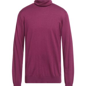 Alpha Studio Rollkragenpullover in Lila für Herren