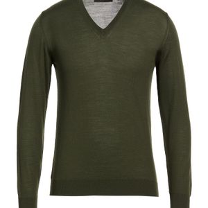 Pullover Moorer de hombre de color Verde