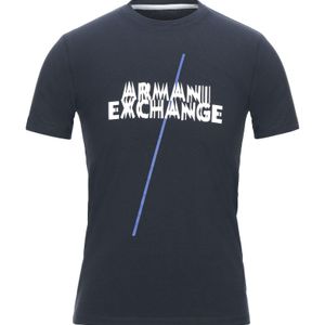 Camiseta Armani Exchange de hombre de color Azul