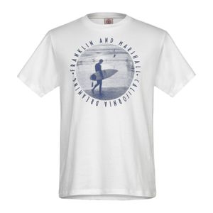 T-shirt Franklin & Marshall pour homme en coloris Blanc