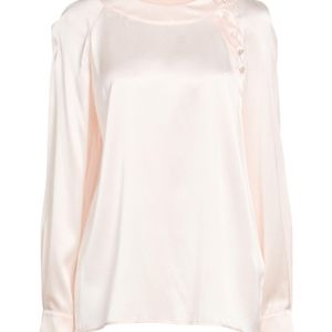 Lardini White Top Silk, Elastane