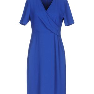 Elie Tahari Blau Kurzes Kleid