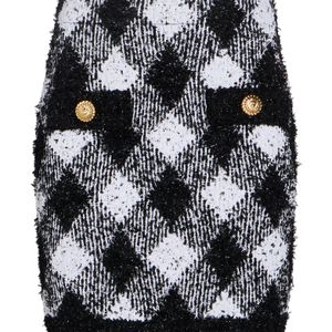 Balmain Black Mini Skirt