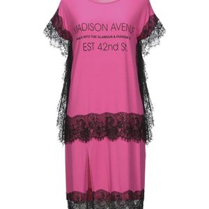 Dv Roma Pink Midi-Kleid