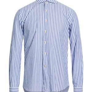 Alessandro Gherardi Blue Azure Shirt Cotton, Linen for men
