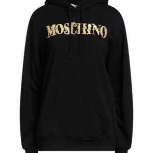 Moschino Black Couture Sweatshirt Cotton