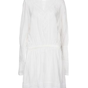 Robe courte Talitha en coloris Blanc