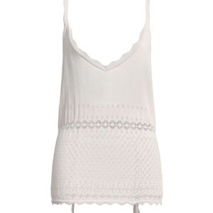 Akep White Top Viscose, Polyester