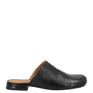 Audley Black Mules & Clogs Leather