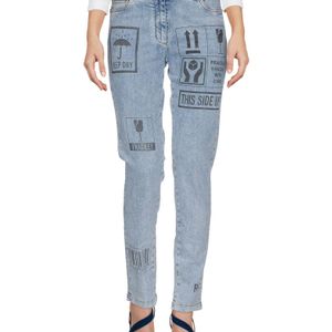 Pantaloni jeans di Moschino in Blu