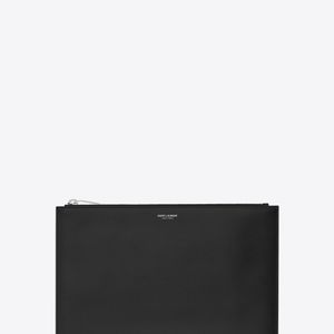 Étui pour tablette zippé new york - Exclusivité YSL.COM Saint Laurent pour homme en coloris Noir