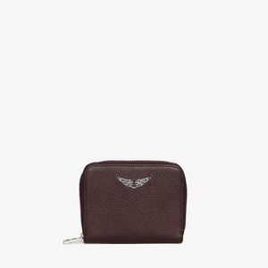 Zadig & Voltaire Purple Mini Zv Wallet
