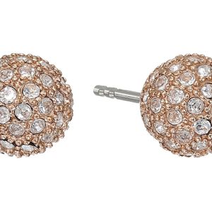 Fossil Pink Jf00135791 Ladies Rose Iconic Glitz Earrings