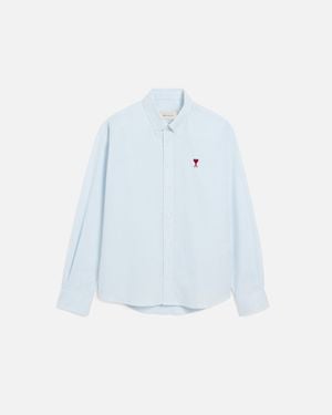 Ami Paris Ami Shirts - Blue
