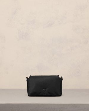 Ami Paris Ami De Coeur Lunch Box Bag - Natural