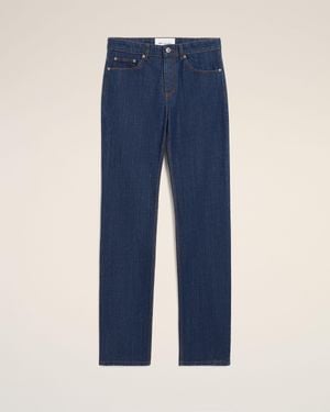 Ami Paris Cotton Classic Fit Jeans - Blue