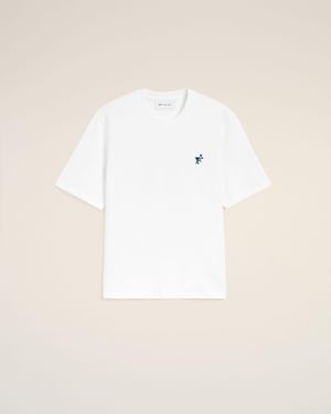 Ami Paris T-Shirt En Coton Ami De Coeur Tulipe - Neutre