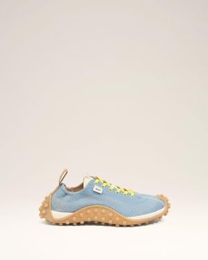 Ami Paris Mesh Mirage Trainers - Blue