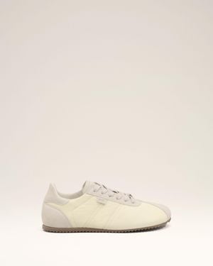 Ami Paris Nylon Soft Sneakers - Natural