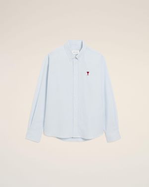 Ami Paris Ami Shirts - Blue