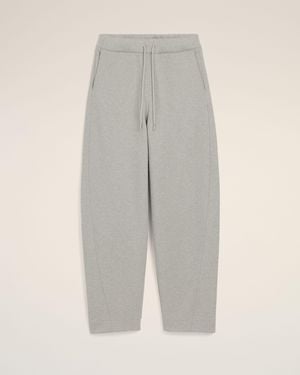 Ami Paris Cotton Track Trousers With Heritage Label - Grey