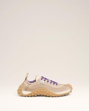 Ami Paris Mesh Mirage Sneakers - Natural