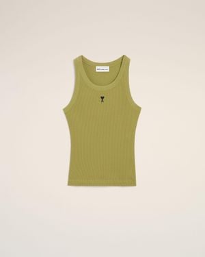 Ami Paris Top Ami De Cœur - Green
