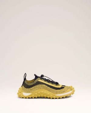 Ami Paris Knit Mirage Trainers - Natural