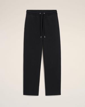 Ami Paris Jogging En Coton Ami De Coeur - Noir