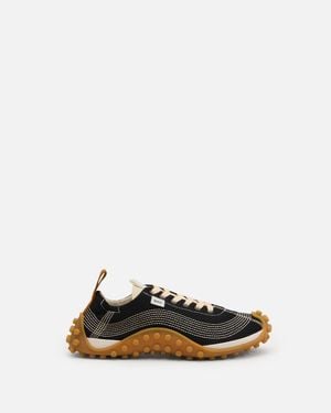 Ami Paris Mesh Mirage Sneakers - Natural