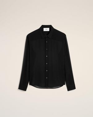 Ami Paris Classic Shirt - Black